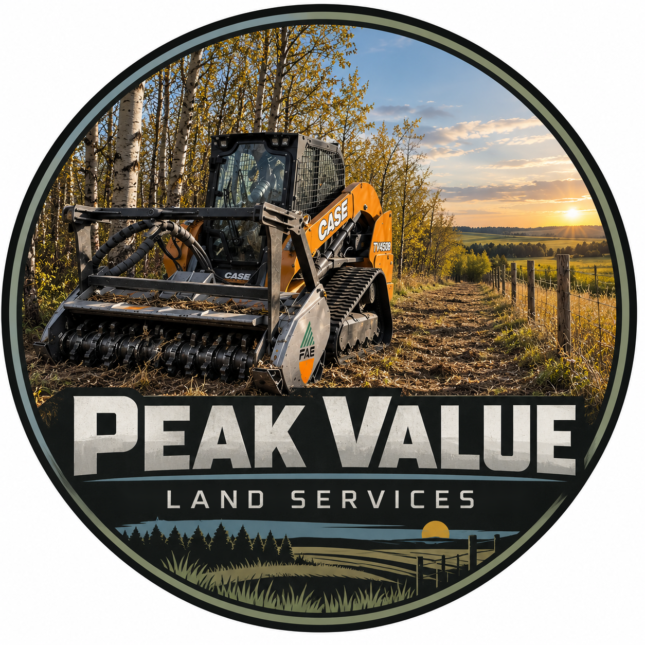 Peak Value Land Services logo